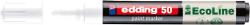 edding Marker cu vopsea pe baza de apa edding Ecoline 50, alb (ED050049)
