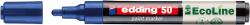 edding Marker cu vopsea pe baza de apa edding Ecoline 50, albastru (ED050003)