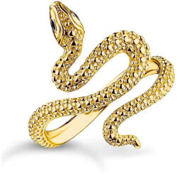 Thomas Sabo Пръстен Thomas Sabo Snake Tempting Romance 18k златно покритие EU54 (TR2483-427-39-54)