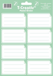 T-Creativ vignetta - 2 íves - Pasztell zöld (TC22-N13111TA308-949559)