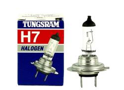 Tungsram H7 halogén izzó 55W PX26D - 1 db (T00381)