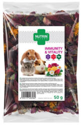 Nutrin Nature Rágcsálóknak, Immunitás-Vitalitás 50g - blupet