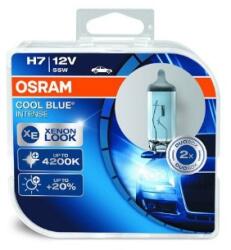 OSRAM H7 halogén izzó 12V 55W PX26d Cool Blue Intense/2db (O-64150CBI)
