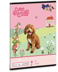 Ars Una Cute Animals - Doggie A/5 1. oszt. füzet 14-32 (53584588)