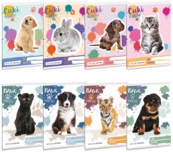 Ars Una Cuki Állatok A/5 négyzethálós füzet 27-32 (53634948)