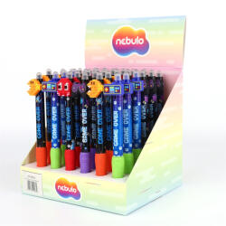 Nebulo Zseléstoll radírozható, pixel gamer, 36 db/display Nebulo (61024) - irodaszerpiac