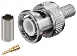 Goobay Conector BNC RG59U, pin aurit, Goobay (BNC-005-GBAY)