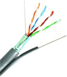 Well Cablu de retea F/UTP Well, cat. 5e cu sufa, 8 fire din cupru 0.50mm, 305m (FTPMES5E-CU-305-WL)
