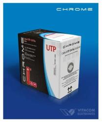 CHROME Cablu de retea U/UTP cat5e aluminiu cuprat Chrome (UTP5E-CCA-305-CHR)