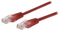 Valueline Cablu de retea U/UTP Valueline, cat5e, patch cord, 3m, rosu (VLCT85000R30)