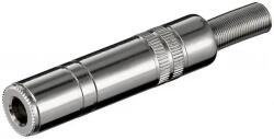 Goobay Conector jack stereo 6.35mm, mama metal (JC-112-GBAY)