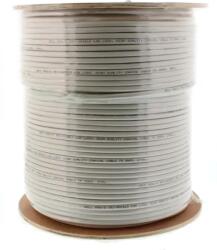 Well Cablu coaxial RG6, fire otel cuprat, triplu ecranat, 64X0.12mm AL+Folie Al, 305m/rola (RG6-CCS/AL-TRISLD-305-WL)