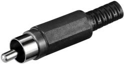 Goobay Mufa RCA tata negru, Goobay (CC-006B-GBAY)
