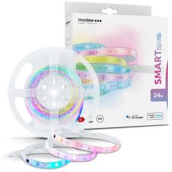 Modee Banda LED Smart WiFi Modee RGB + 3CCT, 24W, 3.4W/m, 240lm/m, Tuya, IP20, 5m (LEDST-LS24W5MRGB-MDE)
