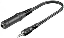 Goobay Cablu adaptor Jack 3.5 mm tata > Jack 6.35 mm mama, Goobay (CABLE-3.5MM/6.35MM-0.2-GBAY)