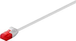Goobay Cablu de retea U/UTP Goobay, cat6, patch cord, slim, 2m, gri (UTP-6003SM-2GY-GBAY)
