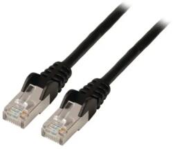 Valueline Cablu de retea U/UTP CAT5e Valueline RJ45 tata - RJ45 tata, de 3m, negru (VLCB85110B30)