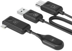 MINIX Transmitator si Receptor HDMI Wireless Minix C1, Full HD 1080P, USB-C, pana la 50m, negru (REC-HDMI-C1-MNX)