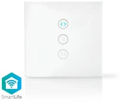 Nedis Intrerupator de perete Smart WiFi pentru perdele/obloane electrice , Nedis (WIFIWC10WT)