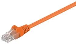 Goobay Cablu de retea U/UTP Goobay, cat5e, patch cord, 10m, portocaliu (UTP-0008/10OE)