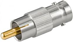 Goobay Adaptor BNC mama > RCA tata, contacte aurite (BNC-201-GBAY)