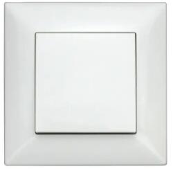 Schrack Intrerupator sonerie Schrack Visio50 EV106020 complet incastrat alb cu surub (ELSW-FMF/P/S/WE-V50-SHK)