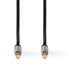 Nedis Cablu audio stereo Nedis 2.5mm - 3.5mm, 1m, negru (CAGP21250BK10)