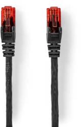 Nedis Cablu de retea U/UTP Nedis, cat6, patch cord, 30m, pentru exterior, negru (CCGL85900BK300)