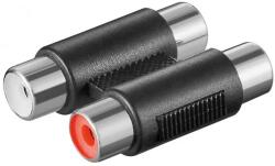 Goobay Adaptor 2 RCA mama> 2 RCA mama Goobay (AC-027-GBAY)