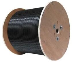 Well Cablu coaxial RG11, fire otel cuprat, ecranat cu folie Al, rola 305m, Well (RG11-CCS/AL-305BK-WL)