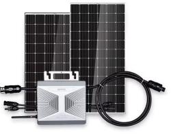 SAKO Kit invertor solar de balcon, 4 panouri 215W, MPPT, 800VA/800W, Sako (KIT-SOL-SKY800M1-SK)