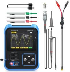 FNIRSI Osciloscop digital portabil cu generator de semnale, tester tranzistori, 10MSa/s, 500kHz, FNIRSI DSO-TC3 H (OSCIL-DSOTC3/H-FNR)