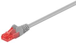 Goobay Cablu de retea U/UTP Goobay, cat6, patch cord, 10m, gri (UTP-6003/10GY-GBAY)