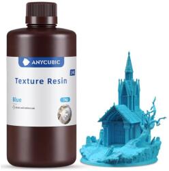 Anycubic Texture Resin - Blue [Kék, Nagy felbontás, 14K] - 1 kg