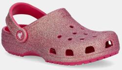 Crocs papucs CLASSIC IRIDESCENT GLITTER CLOG KIDS rózsaszín, 210986 - rózsaszín 38/39