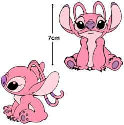 Nyomtatott dekorkarton - Angel figura (Stitch) 2db/csomag