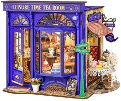 Rolife Puzzle 3D, Minicasuta DIY Salonul de ceai, Rolife, 304 piese