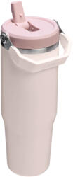 STANLEY Sticla Termos cu pai pliabil "The IceFlow" Stanley, 0.89l, Rose Quartz ST10-12043-070