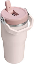 STANLEY Sticla Termos cu pai pliabil "The IceFlow" Stanley, 0.6l, Rose Quartz ST10-12044-044