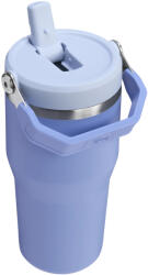 STANLEY Sticla Termos cu pai pliabil "The IceFlow" Stanley, 0.6l, Hydrangea ST10-12044-049