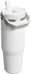STANLEY Sticla Termos cu pai pliabil "The IceFlow" Stanley, 0.89l, Frost ST10-12043-069
