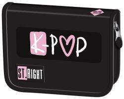 St. Majewski Penar neechipat 1 fermoar 2 extensii Majewski, Gama St. Right, Colectia Pink K-Pop 2025, PC-03, 21x14x3.5 cm (5903235683206) Penar