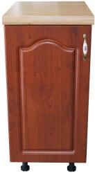 Spectral Mobila Corp inferior cu 1 Usa Stanga Zebra, Wenge/MDF Cedru Mustata, blat Artar 40 x 85 x 60