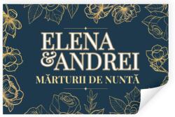 Personal Autocolant pentru mărturii - Orient Gold Selectați cantitatea: 20 buc - 40 buc
