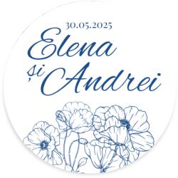 Personal - Magnet - Vopsire albastră