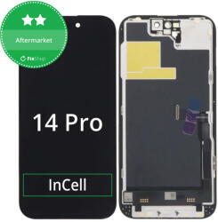 Apple Ecran In-Cell HD+ pentru iPhone 14 Pro, Sticlă tactilă cu ramă