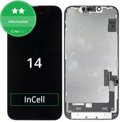Apple Ecran In-Cell HD+ pentru iPhone 14, Sticlă tactilă cu ramă