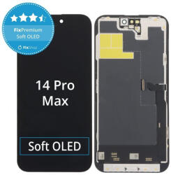 Apple Ecran Soft OLED pentru iPhone 14 Pro Max, Sticlă tactilă cu ramă, DIAGNOSTIC