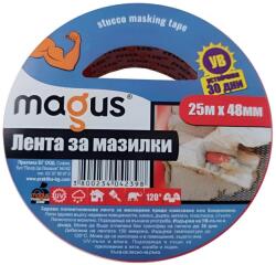 Magus Полиетиленова лента за мазилки 25м/48мм, червена (815002)