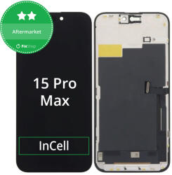 Apple Ecran In-Cell HD+ pentru iPhone 15 Pro Max, Sticlă tactilă cu ramă